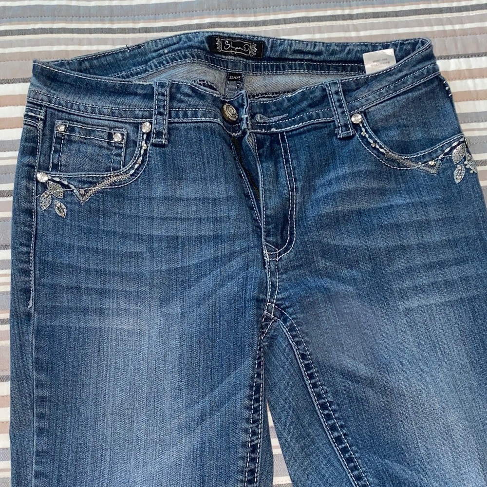 SHYANNE Stylish Blue Denim Jeans